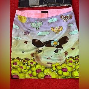 CUSTO BARCELONA RARE vintage miniskirt